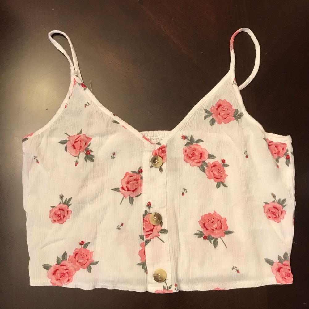 H+M cropped tank top